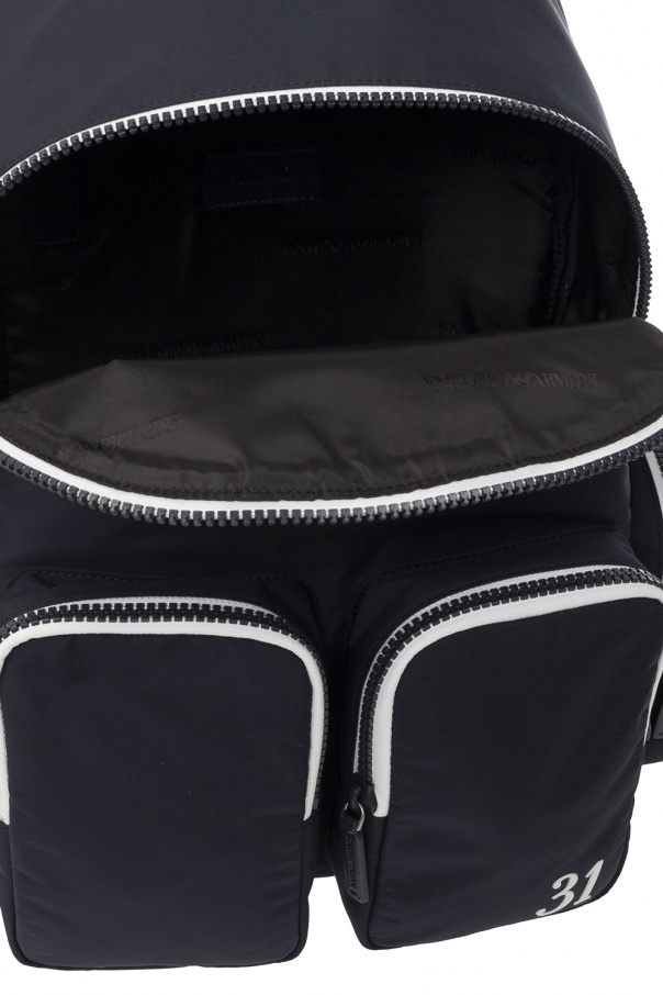 Backpack with logo Emporio Armani - SchaferandweinerShops MK